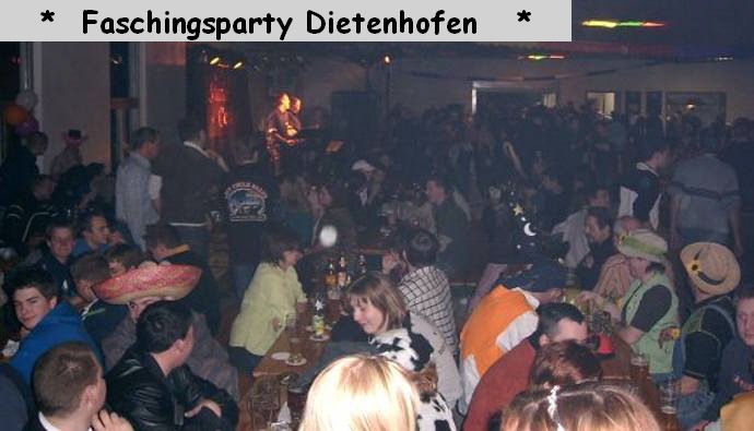 Faschingsparty Dietenhofen mit der Starlet Combo